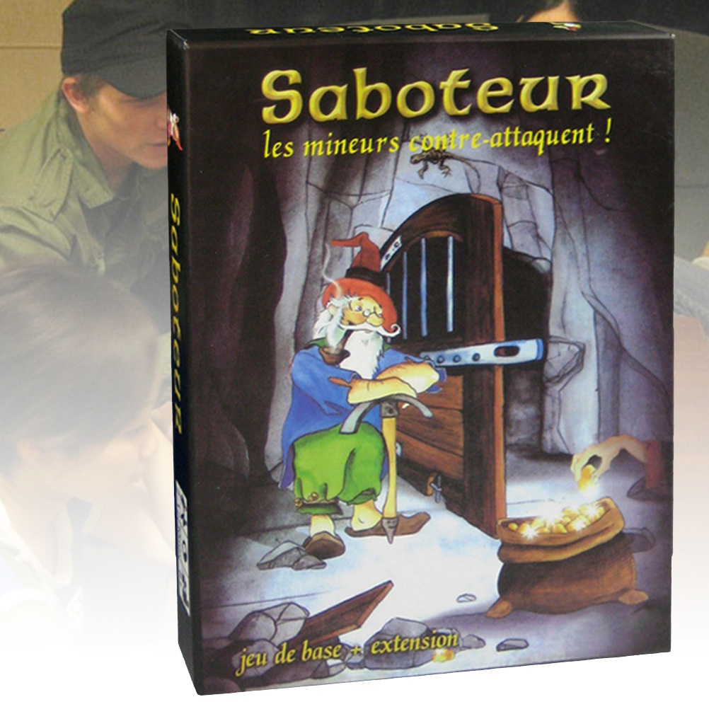Board Game Saboteur - Saboteur Masa Oyunu Versiyon 1 +