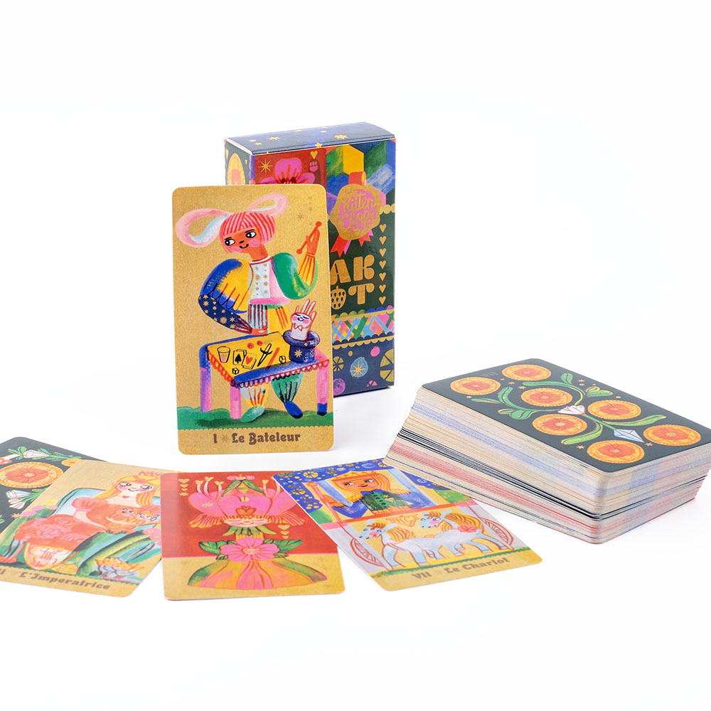Board Game Dixit - Pipspeak Tarot 10.3*6cm Keyifli 78 Kartlı