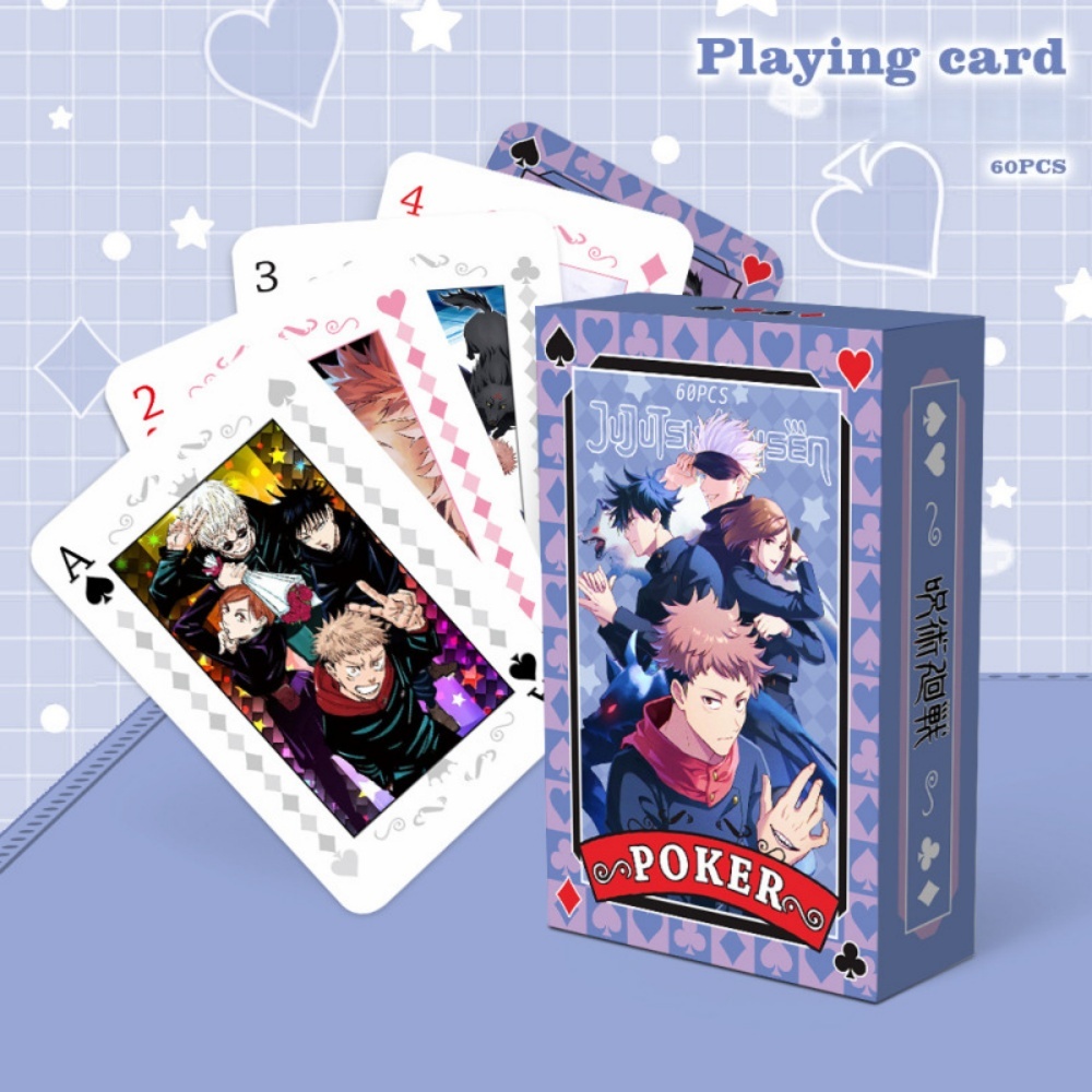 Board Game Jumanji - Anime Poker Oyuncak Jujutsu Kaisen Masa