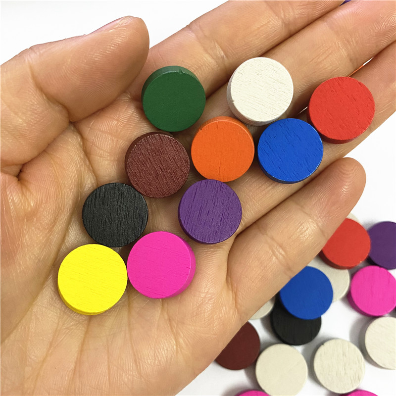 50 adet 15*5 MM 11 Renk Ahşap  - Board Game Dixit incelemesi ve fiyatı