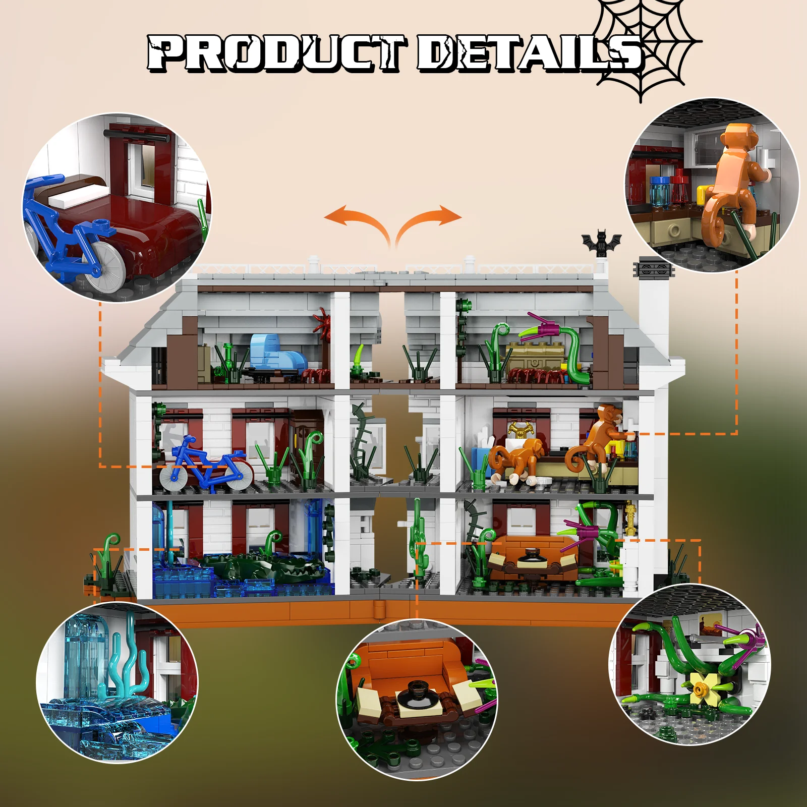 MOC Jumanjiness Ev Yapı Taşlar - Board Game Jumanji incelemesi ve fiyatı