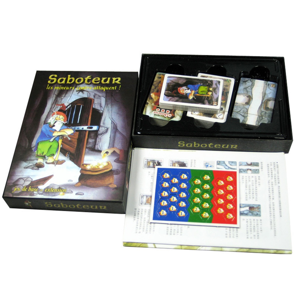 Saboteur Masa Oyunu Versiyon 1 - Board Game Saboteur incelemesi ve fiyatı
