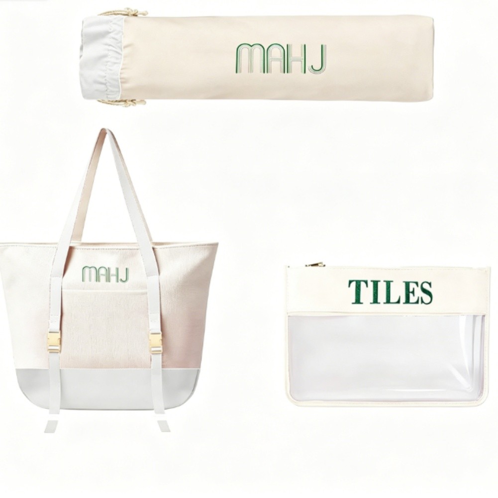 Mahjong Taşları için Şeffaf Fe - Tile Bag Drawstring incelemesi ve fiyatı