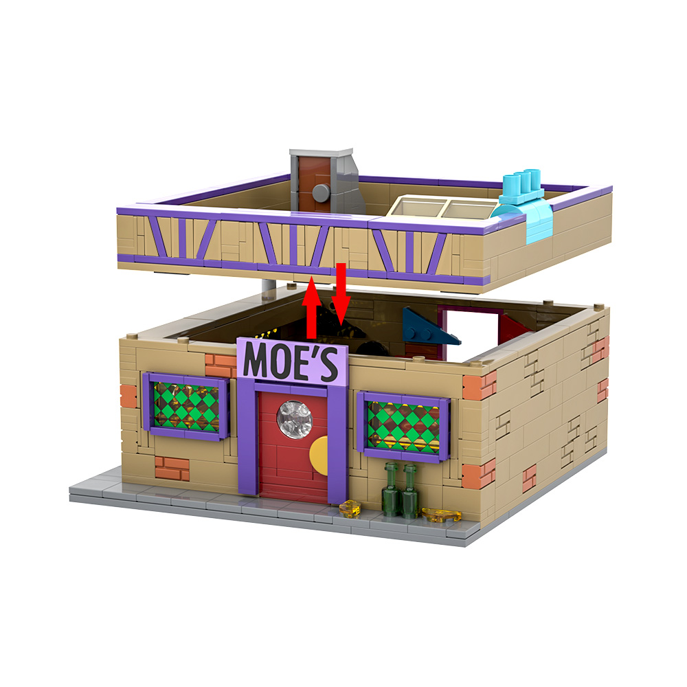 Gobricks MOC Simpsoned Modüler - Board Game Jumanji incelemesi ve fiyatı