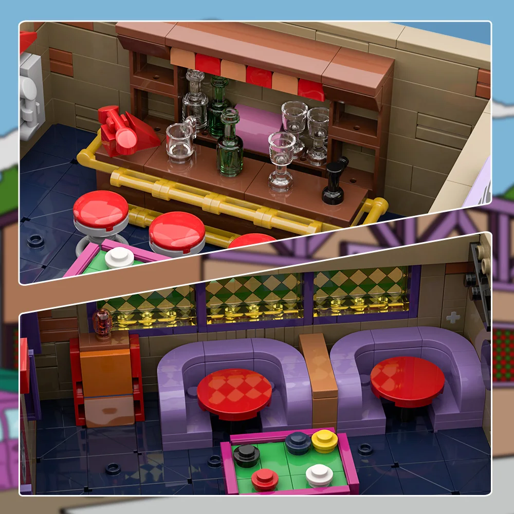 Gobricks MOC Simpsoned Modüler - Board Game Jumanji incelemesi ve fiyatı
